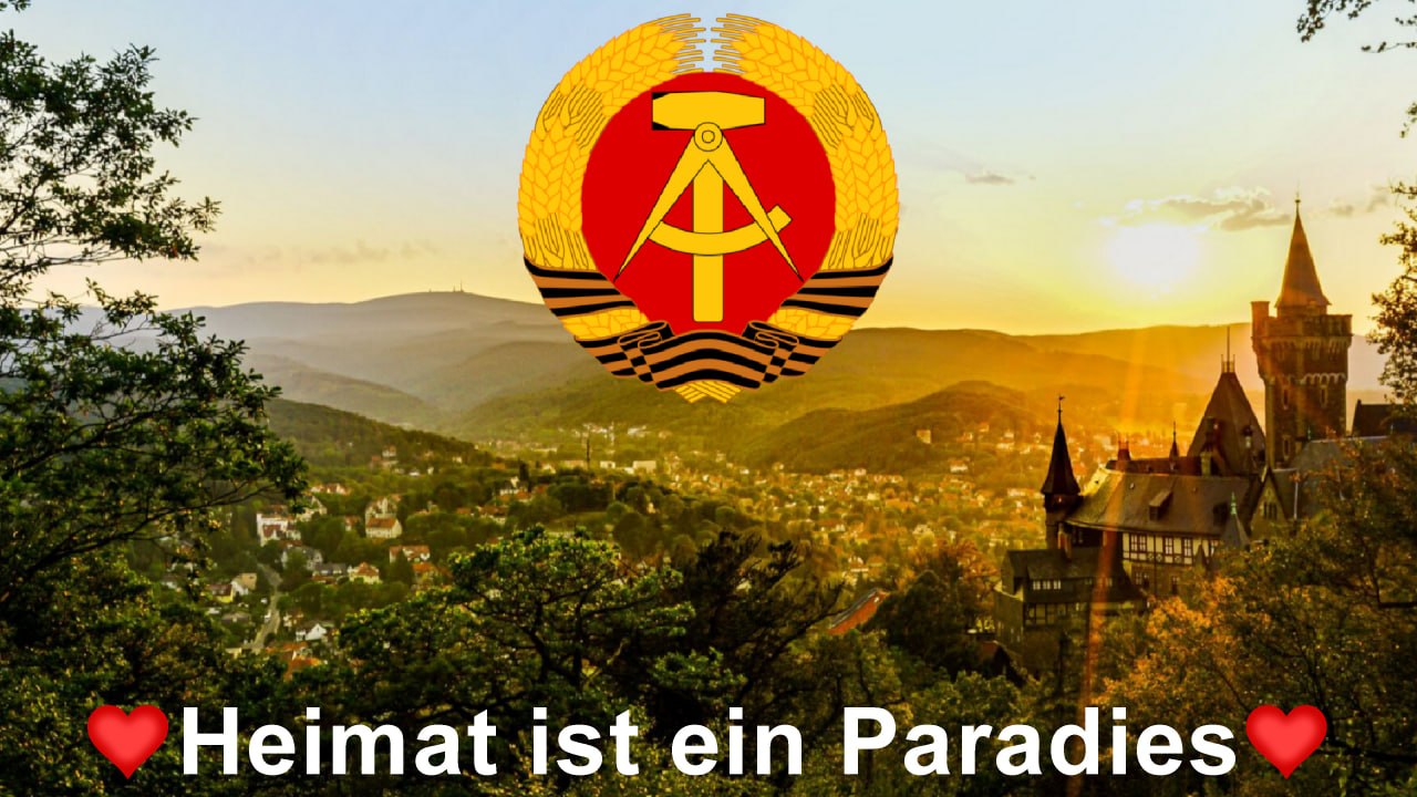 Unsere neue DDR! Bereitet Euch vor!