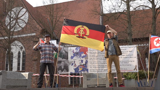 Auf Du junge Garde für die neue DDR!