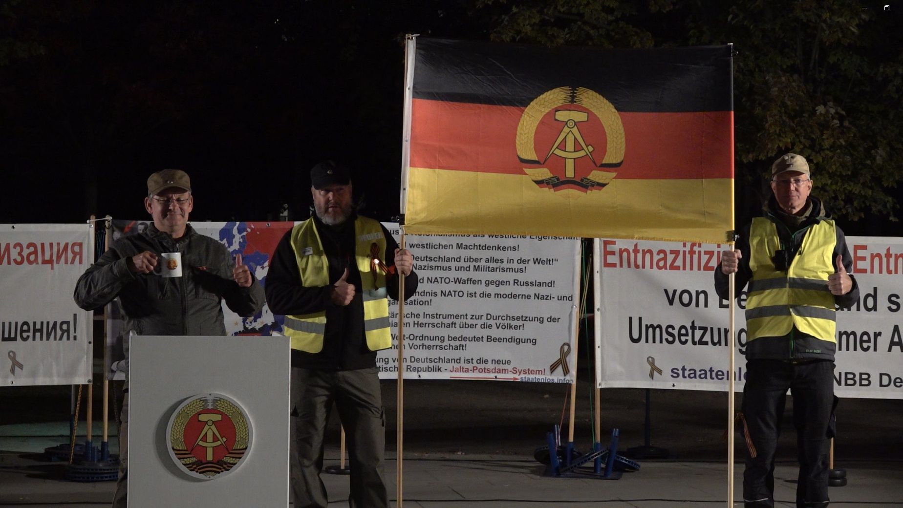 Befreiung DDR von der BRD-NATO-Okkupation! Auf nach Berlin 9. November 2025!