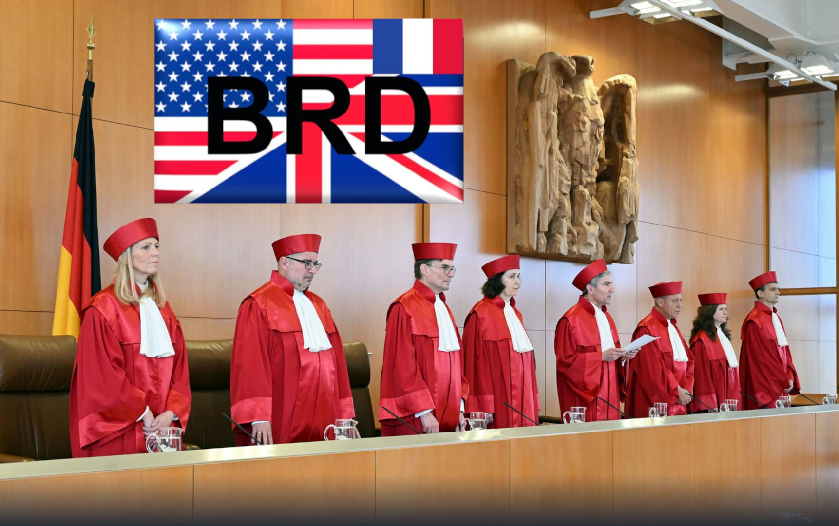 Es kann kein unabhängiges BRD- „Verfassungsgericht“ geben! 