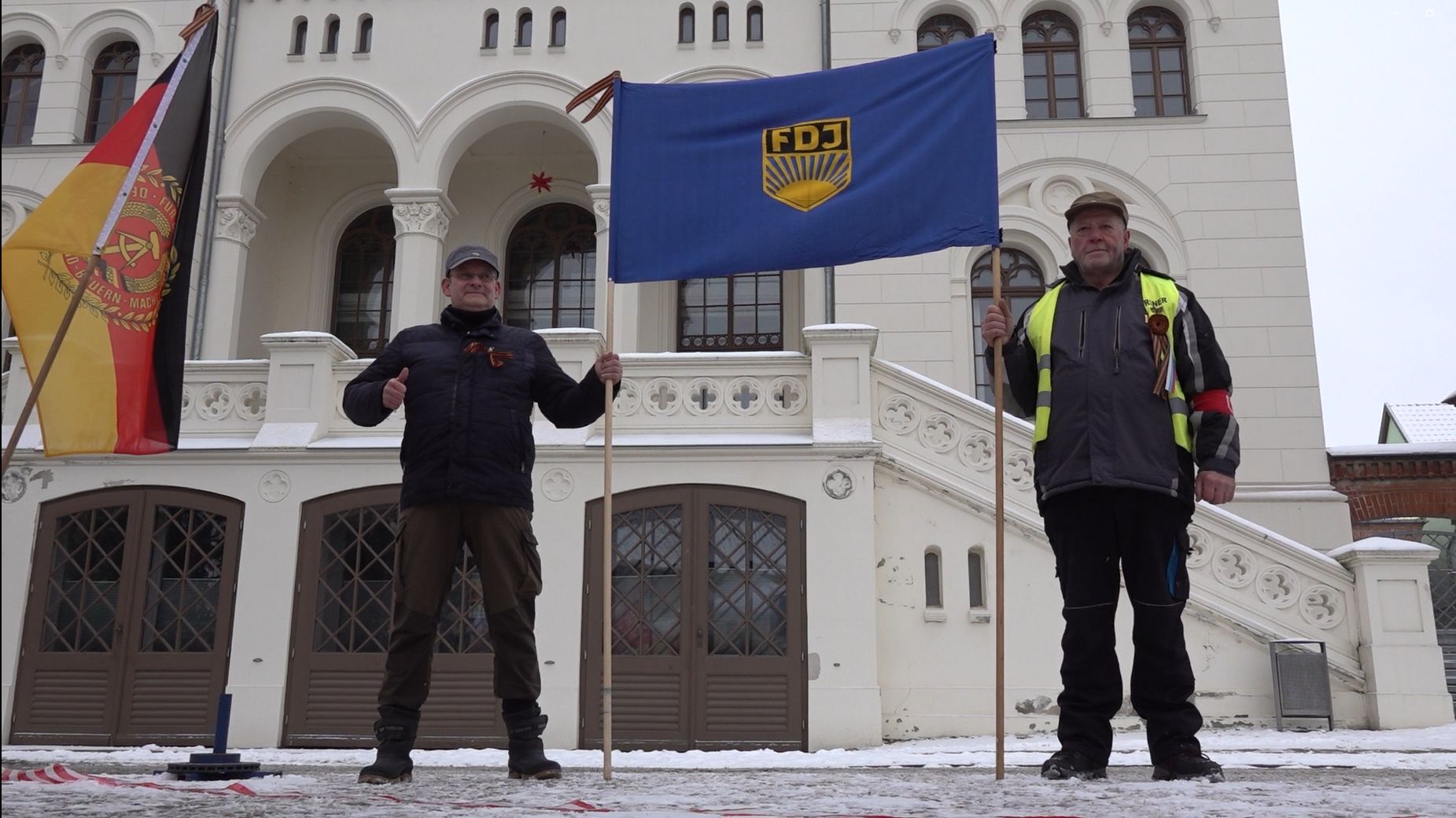 Es lebe die Freie Deutsche Jugend der neuen DDR! #FDJ