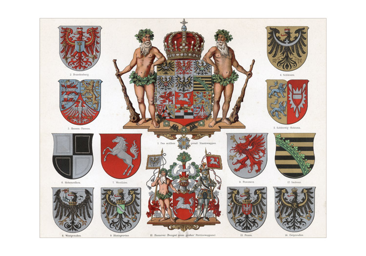 Preussen Wappen 1900
