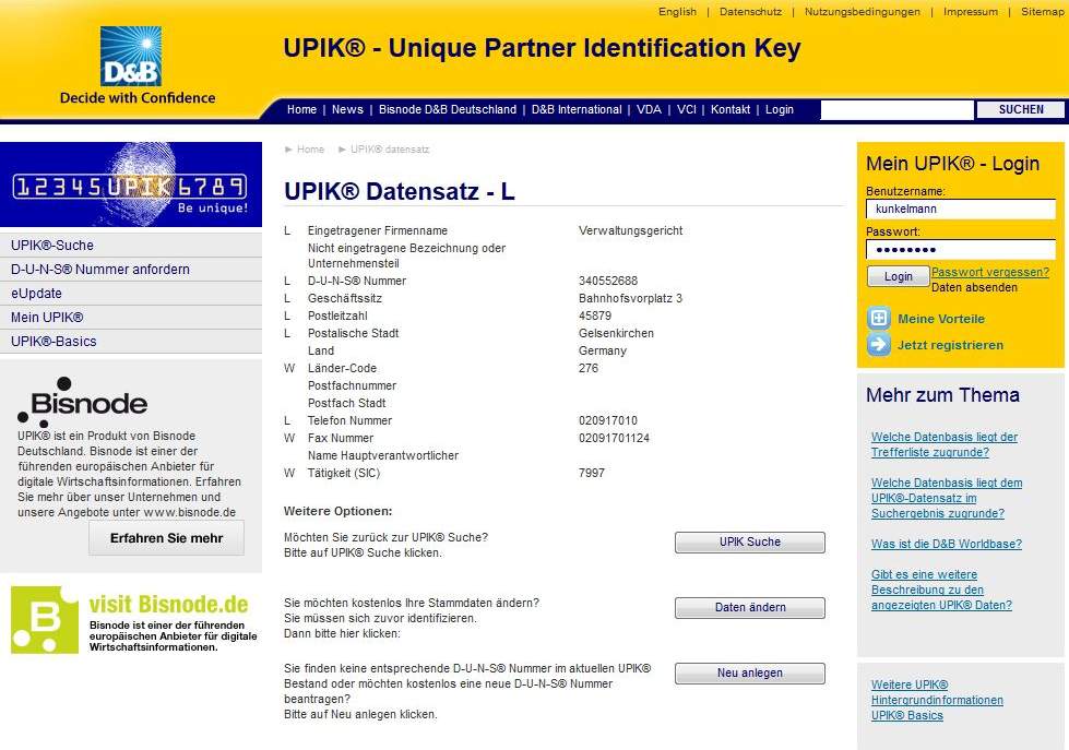 05 UPIC  Verwaltungsgericht Schwerin