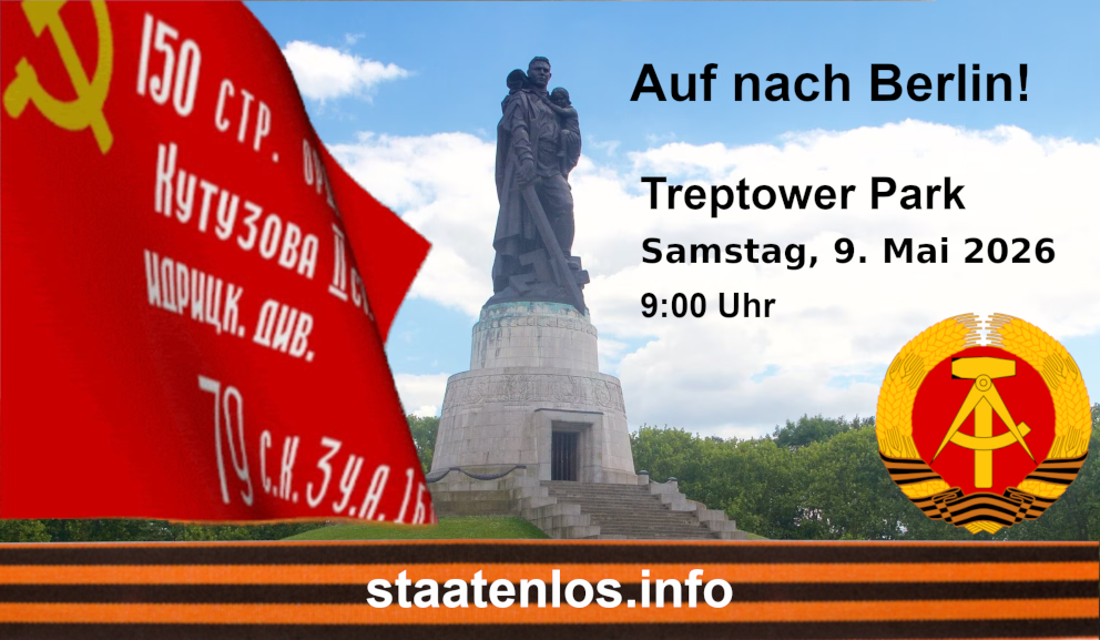 Auf nach Berlin am 09.05.2026
